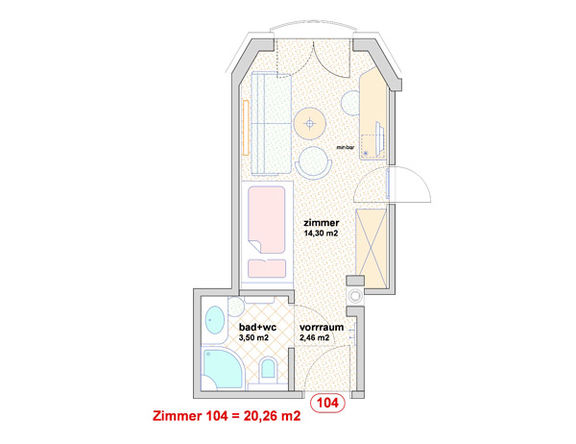 Komfort-Einzelzimmer Jägerhof Tirol 