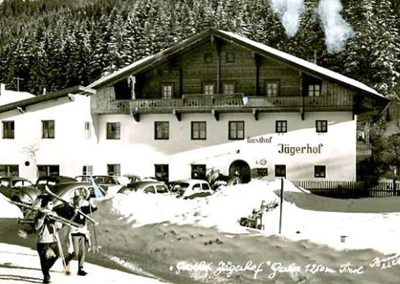History Jägerhof Tirol 1950