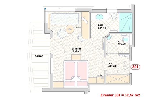 Komfort-Zimmer DuSuperior Jägerhof Tirol 